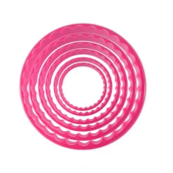 6 Découpoirs lisses ou cannelés, ScrapCooking