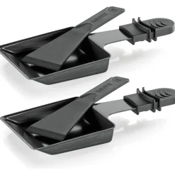 2 poêlons à raclette avec spatule, Küchenprofi