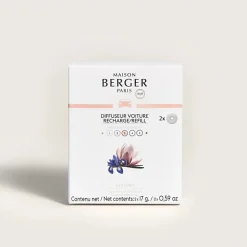 2 recharges diffuseur de voiture Liliflora, Maison Berger