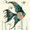 20 serviettes en papier Going Fishing, PaperProduct Design