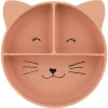 Assiette compartiments silicone avec ventouse Mrs Cat, Trixie
