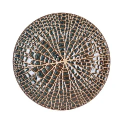 Assiette dessert 22 cm Lotus Bronze, Pomax