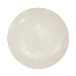 Assiette dessert Modulo Nature Kaolin, Degrenne Paris