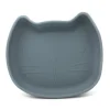 Assiette en silicone Chat, The Cotton Cloud
