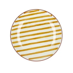 Assiette Mykonos jaune, Pomax