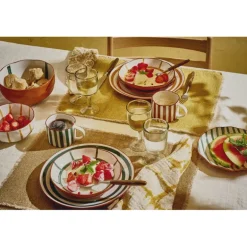 Assiette Mykonos verte, Pomax