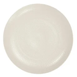 Assiette plate Modulo Nature Kaolin, Degrenne Paris
