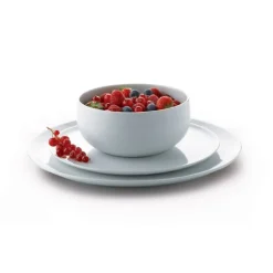 Assiette plate Yaka Blanc, Médard de Noblat