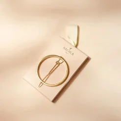 Barrette Ronde Dorée, Bachca