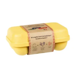 Boîte à 6 oeufs Bioplastique, Ecodis