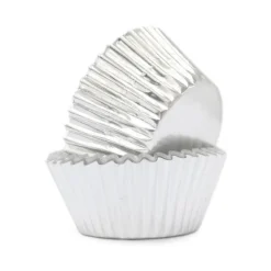 Boîte de +/- 48 caissettes argentées, Scrapcooking