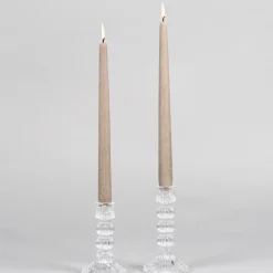 Bougeoir en Verre Crinoline, Rasteli