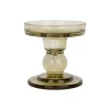 Bougeoir Glass Art Moss Green, Present Time