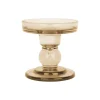 Bougeoir Glass Art Sand Brown, Present Time