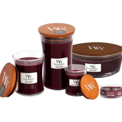 Bougie parfumée Black cherry, Woodwick