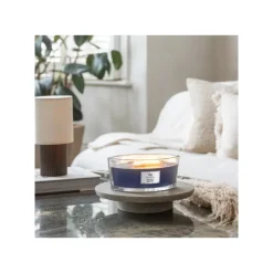 Bougie parfumée Ellipse Dahlia Hinoki, Woodwick