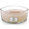 Bougie parfumée Ellipse Miel Blanc, Woodwick