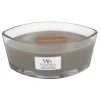 Bougie Parfumée Ellipse Sable et Bois Flotté, Woodwick