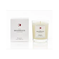 Bougie parfumée 180g Bergamote, Geodesis