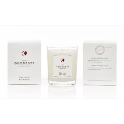 Bougie parfumée 180g Bois d'Agar, Geodesis
