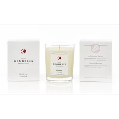 Bougie parfumée 180g Thé Noir, Geodesis