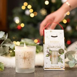 Bougie parfumée 180g Vanille étoilée, Estéban
