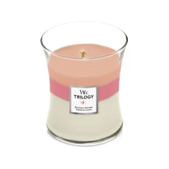 Bougie parfumée Trilogy Verger en Fleurs, Woodwick