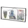 Cadre 3 photos double-paroi verre Prisma, Umbra
