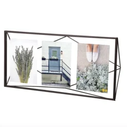 Cadre 3 photos double-paroi verre Prisma, Umbra