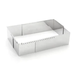 Cadre rectangle extensible inox de 21,5 à 40 cm, de Buyer
