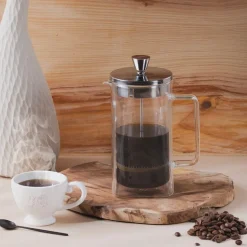 Cafetière à Piston Double Paroi Robusta, Cristel
