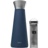 Carafe Isotherme 1L Granite Bleu, Qwetch