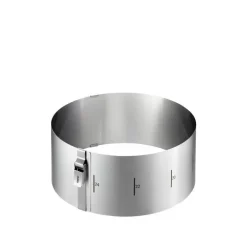 Cercle à gâteaux extensible inox Rondo Clip, Gefu