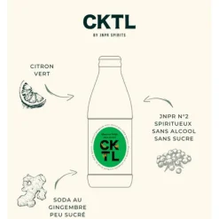 CKTL Moscow Mule sans alcool, JNPR