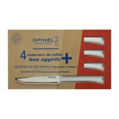 Coffret 4 couteaux de table Bon Appétit+, Opinel