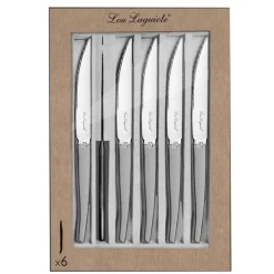 Coffret 6 couteaux Jet Brillant Lou Laguiole®, Amefa