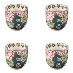 Coffret 4 gobelets 15 cl Cottage, Table Passion