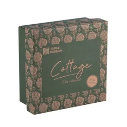 Coffret 4 gobelets 15 cl Cottage, Table Passion