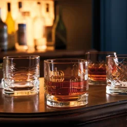 Coffret 4 gobelets à Whisky Dandy , La Rochère