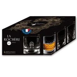 Coffret 4 gobelets à Whisky Dandy , La Rochère