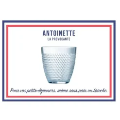 Coffret 6 Gobelets Antoinette 31 cl, Le Verre Français