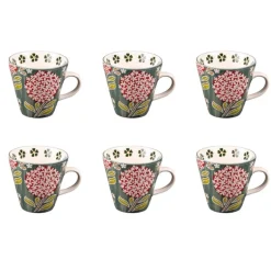 Coffret 6 tasses 17 cl Cottage, Table Passion