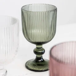 Coffret 6 verres 25 cl Dolce Gris, Table Passion