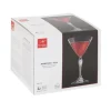Coffret 4 verres à cocktail America, Bormioli