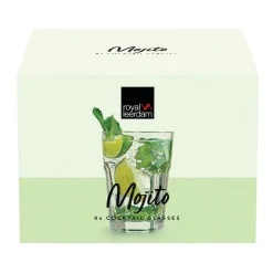 Coffret 4 Verres à Mojito 41 cl, Royal Leerdam