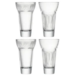 Coffret 4 verres à pastis Calanques, La Rochère