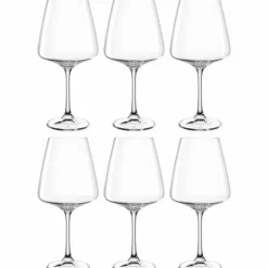 Coffret 6 verres à vin 66 cl Paladino, Léonardo
