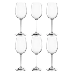 Coffret 6 verres à vin blanc 37 cl Daily, Léonardo