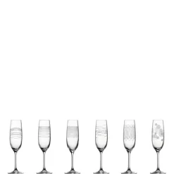 Coffret de 6 flûtes à champagne Casella, Léonardo