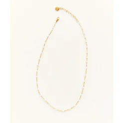 Collier Castelo Choker blanc, Palas